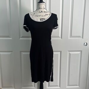 Calvin Klein Black Midi Dress